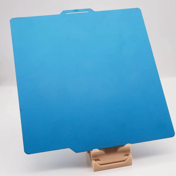 VoxelFuse textured cold magnetic flexible build plate for Bambu P1S front view