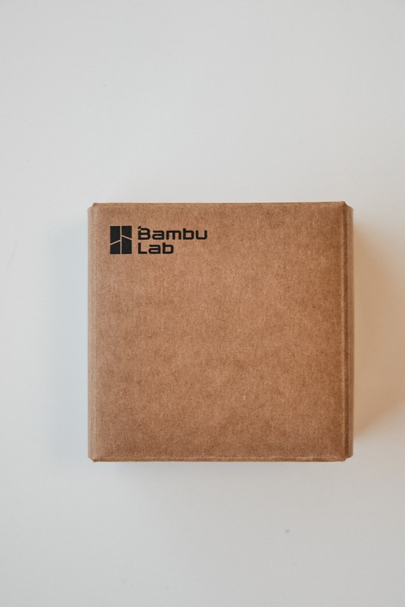 Front view of the official Bambu Lab retail box for the FAH024 hotend assembly with a 0.6mm hardened steel nozzle.