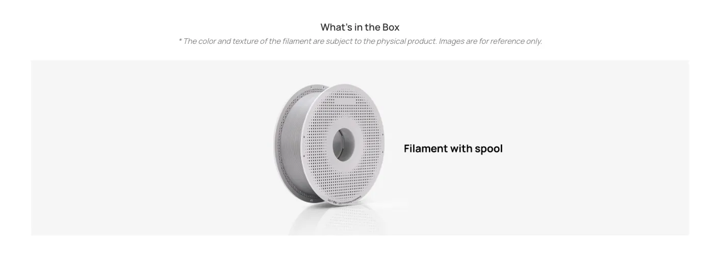 Bambu PLA Tough+ filament spool shown in official packaging, ready for 3D printing