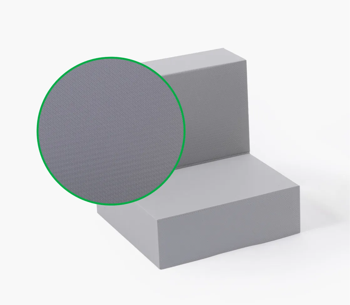 Complex 3D printed model using water soluble PVA support filament dissolving in water for clean support removal