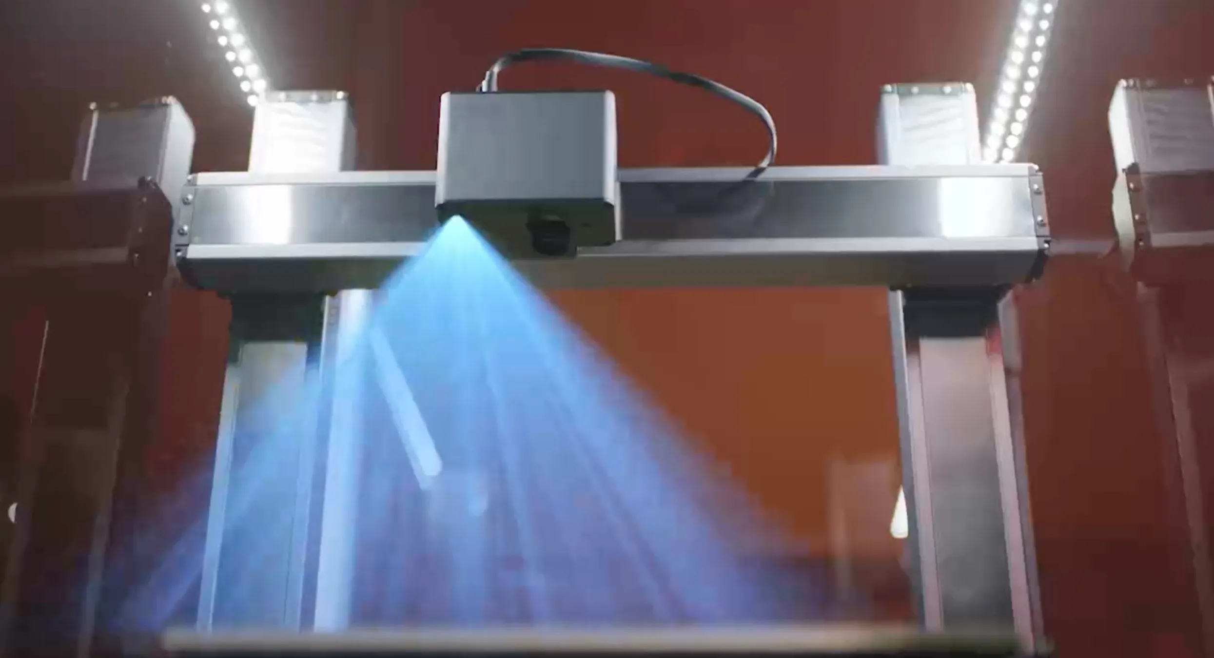 Snapmaker Artisan laser triangulation measurement system