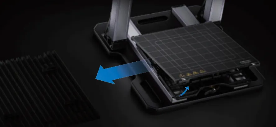 Snapmaker Artisan removable magnetic build plate system