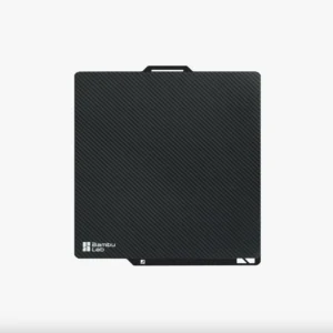 Bambu Lab 3D Effect Plate with carbon fiber surface texture build plate for A1 P1P P1S X1C X1E