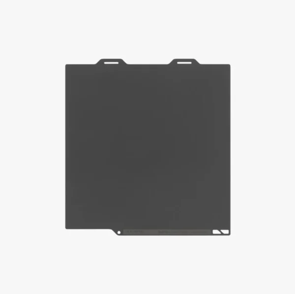 Bambu Cool Build Plate SuperTack Full View Bambu Cool Build Plate SuperTack flexible magnetic build plate full view black surface for A1 P1P P1S X1C X1E