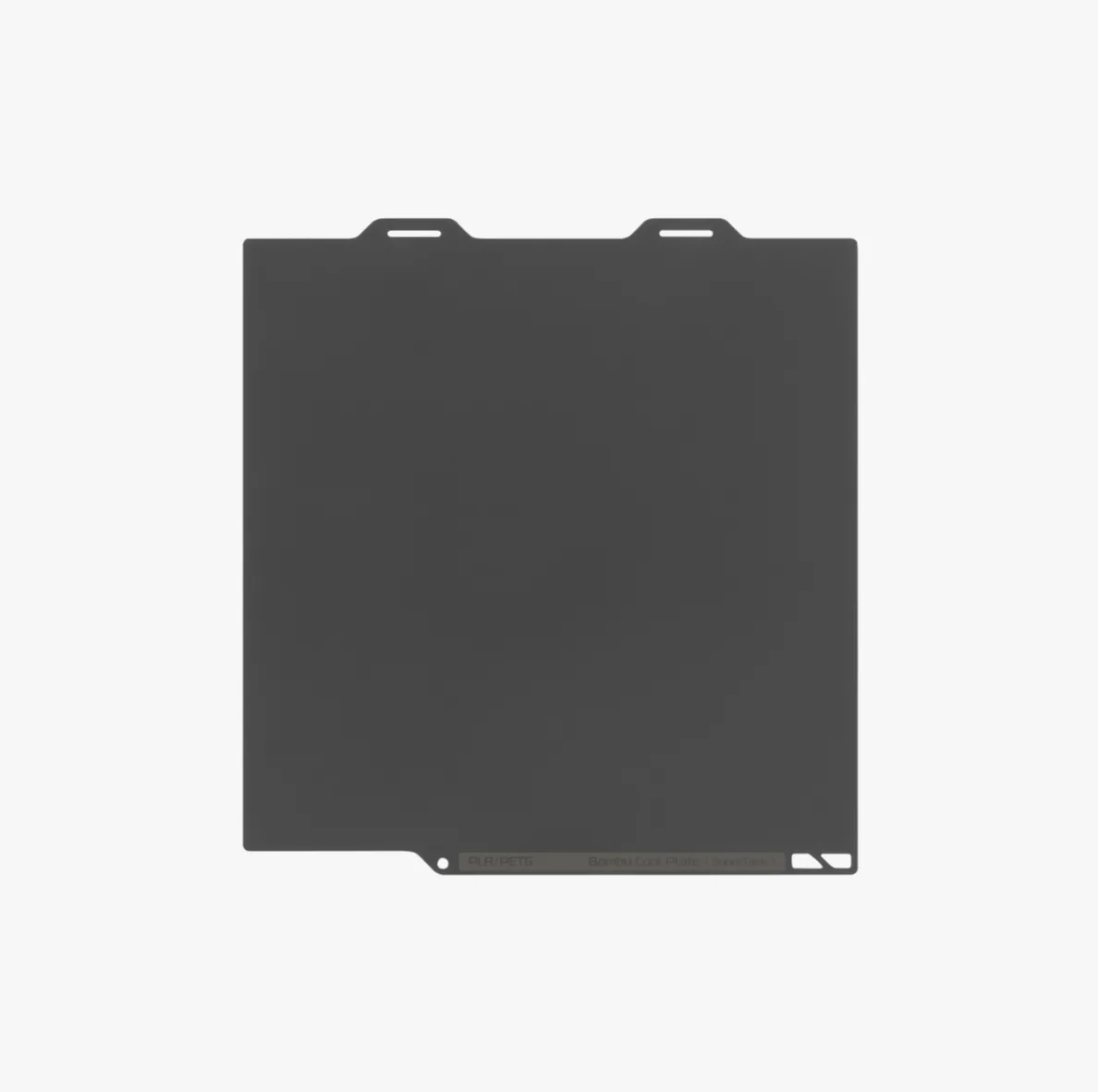 Bambu Cool Build Plate SuperTack flexible magnetic build plate full view black surface for A1 P1P P1S X1C X1E