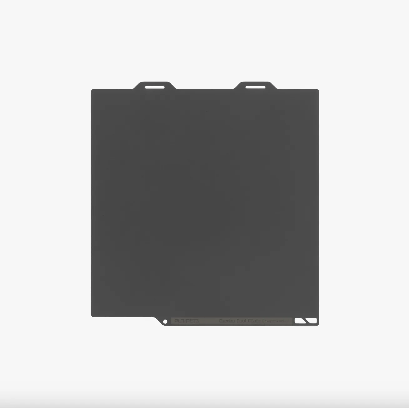 Bambu Cool Plate SuperTack build plate full view black surface for A1 Mini 180x180mm