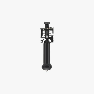 Bambu H2C induction right high flow hotend with 0.8mm hardened steel nozzle front view for large scale 3D printing