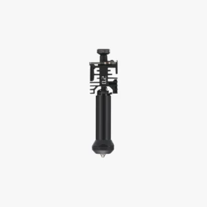 Bambu H2C right induction hotend with 0.2mm stainless steel nozzle front view