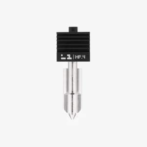 Bambu Lab high flow hotend with 0.4mm hardened steel nozzle front view for H2D H2S P2S