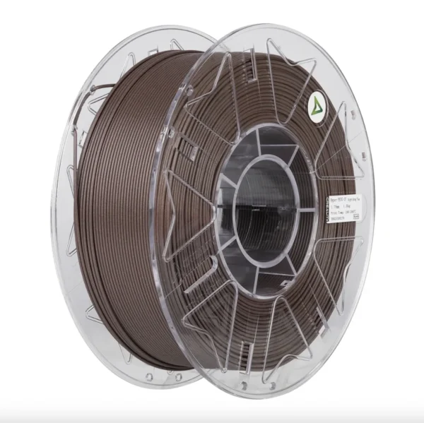 Creality Hyper PETG-CF tea brown filament spool 1.75mm 1kg carbon fiber PETG on transparent reel