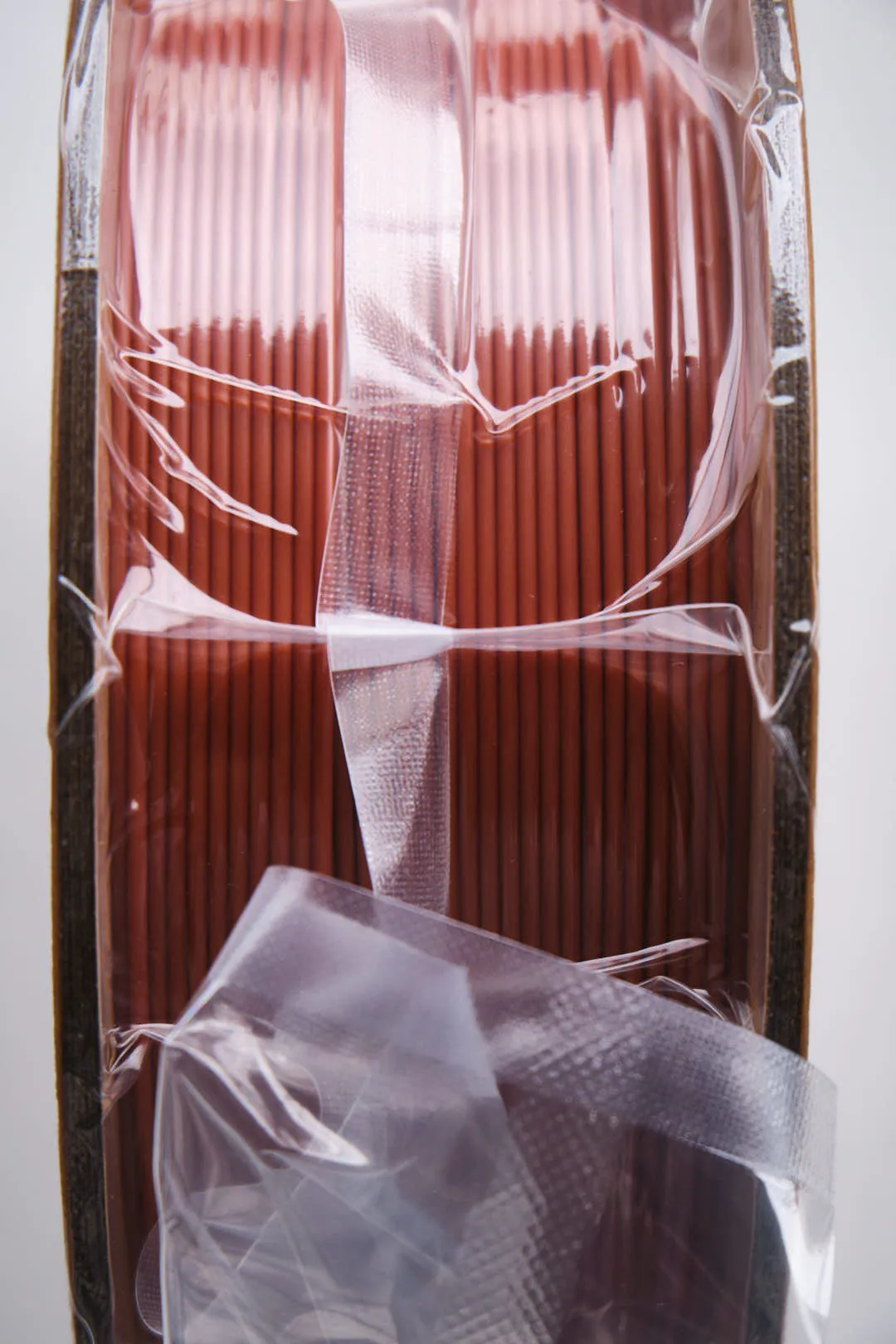 Creality Hyper Series PLA Brown filament spool sealed in transparent vacuum packaging