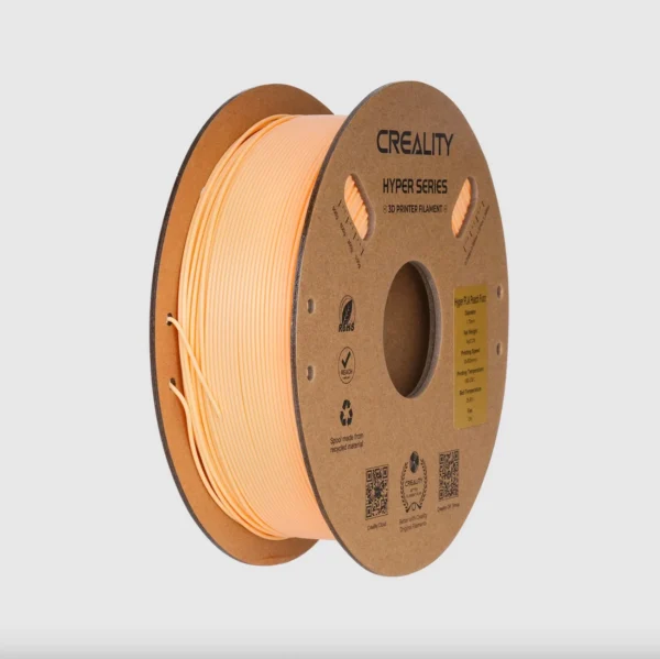 Creality Hyper Series PLA Peach Fuzz filament 1.75mm 1kg 3D printer filament spool