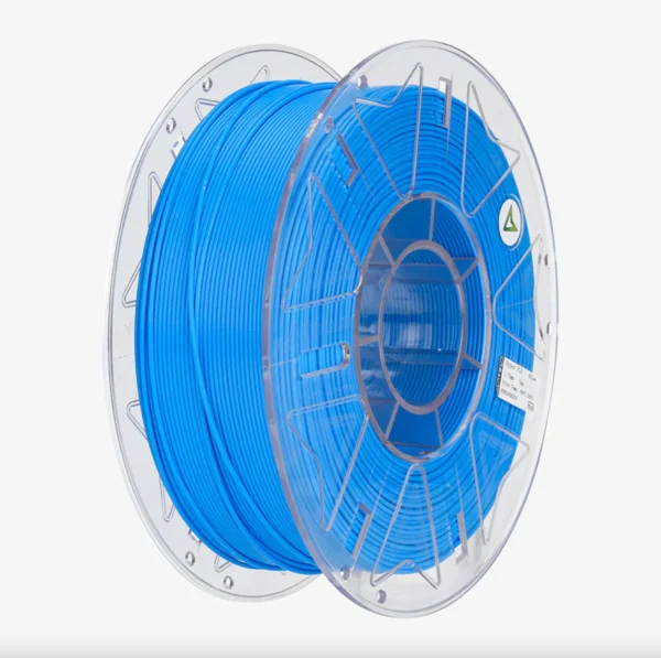Creality Hyper Series PLA RFID blue filament spool 1.75mm 1kg with transparent plastic reel design