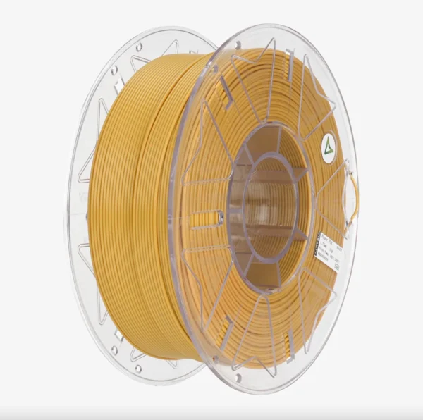 Creality Hyper Series PLA RFID Gold filament 1.75mm 1kg spool angled view