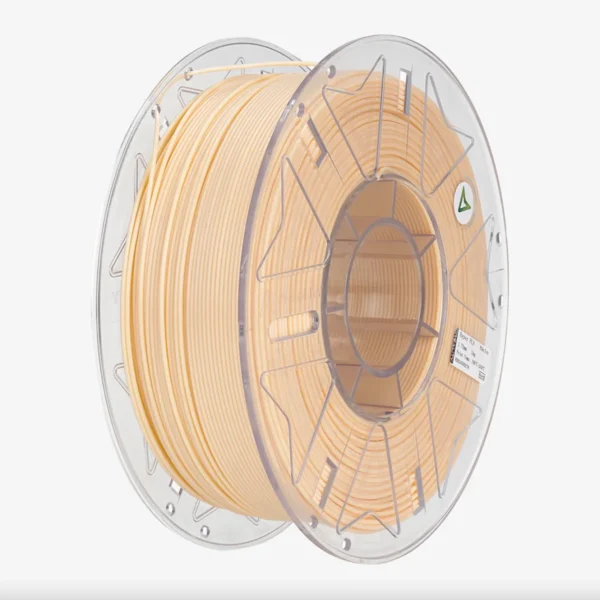 Perspective view of Creality Hyper Series PLA RFID Skin filament 1.75mm 1kg with RFID tag and product label