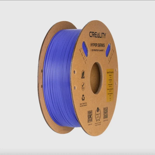 Creality Hyper Series PLA Very Peri filament 1.75mm 1kg 3D printer filament spool on recyclable cardboard reel