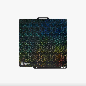 Bambu Lab 3D Effect Plate starry surface texture build plate FAP016-N with rainbow star pattern for A1 P1P P1S X1C X1E