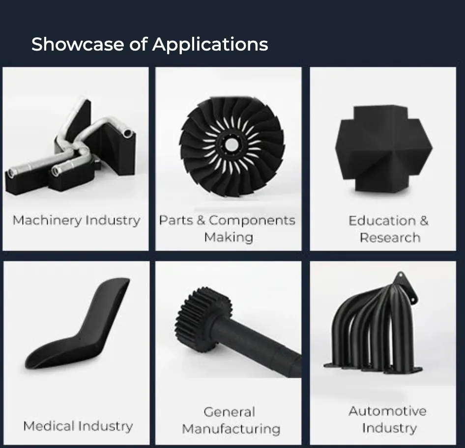 Hyper Series ABS 3D Printing Filament 1kg applications in machinery industry automotive medical and manufacturing