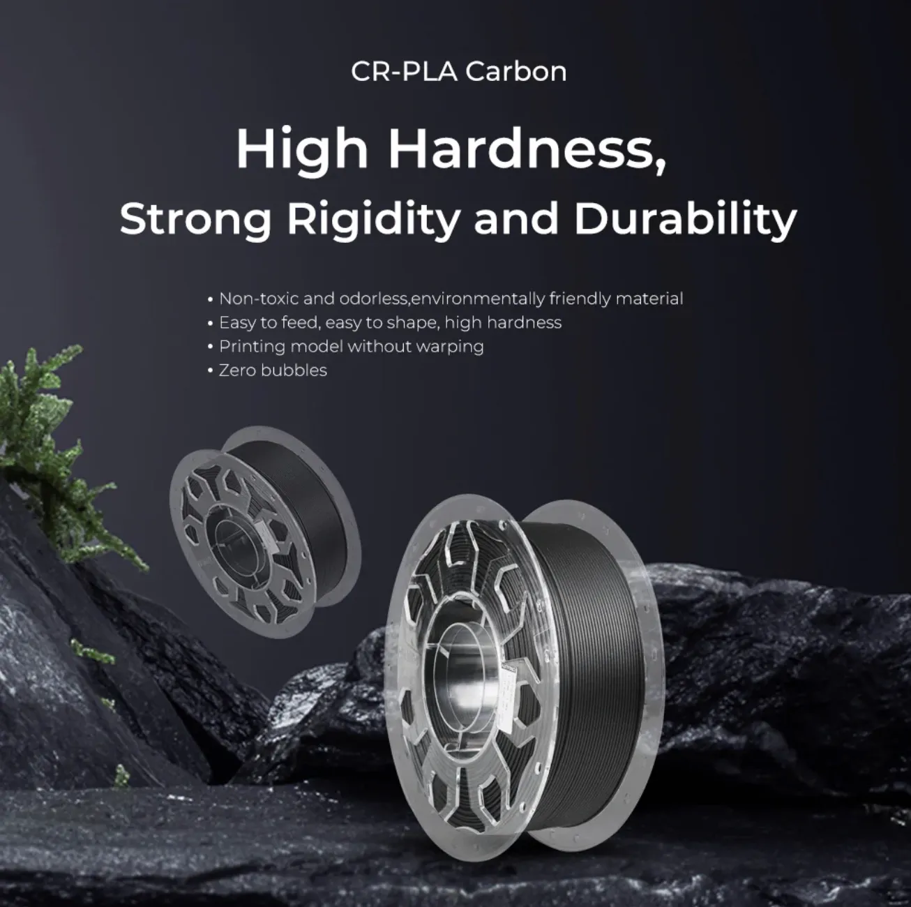 Creality CR PLA Carbon filament high hardness strong rigidity durable printing material