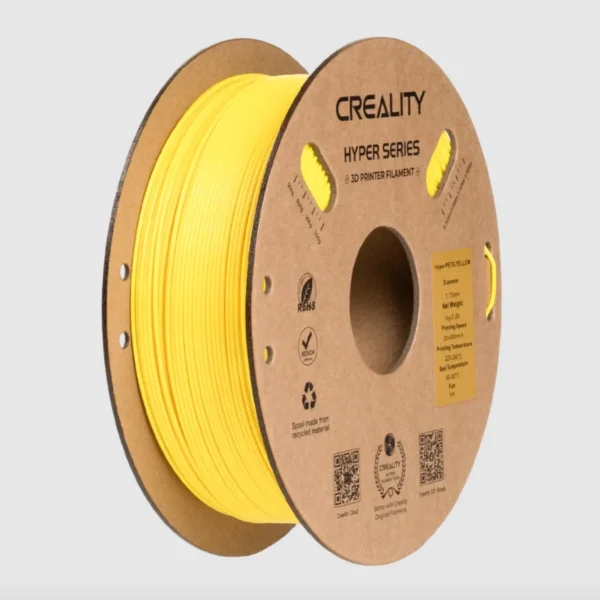 creality-hyper-petg-yellow-filament-1.75mm-1kg-spool Creality Hyper Series PETG Yellow filament 1.75mm 1kg spool